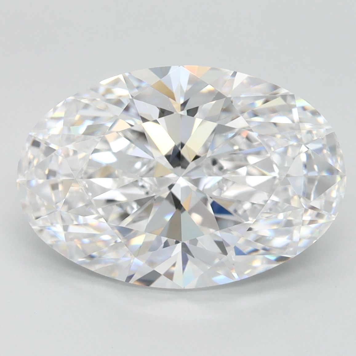 3.68 ct. oval Lab Grown Diamond front image
