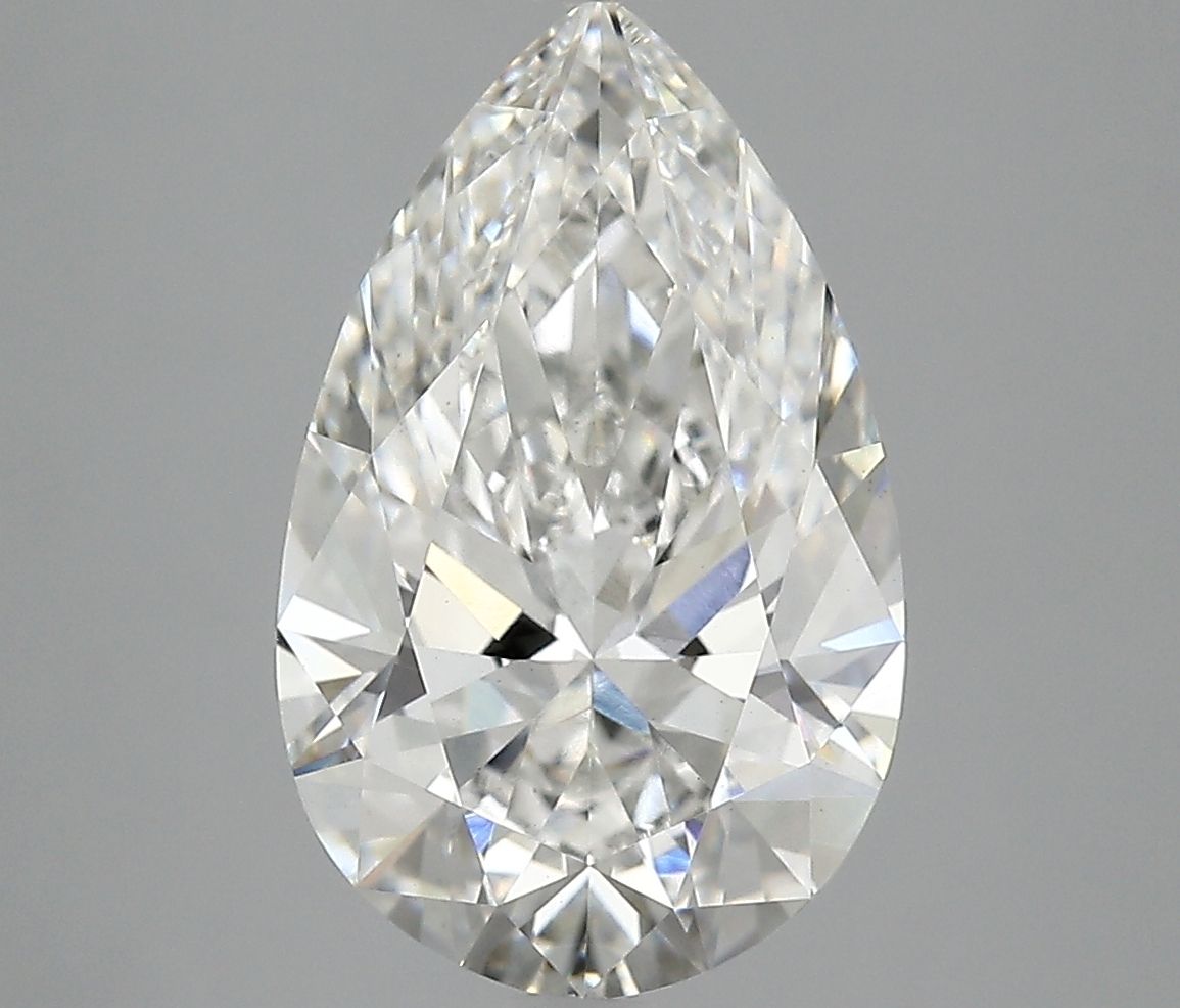 4.07 ct. pear Lab Grown Diamond front image