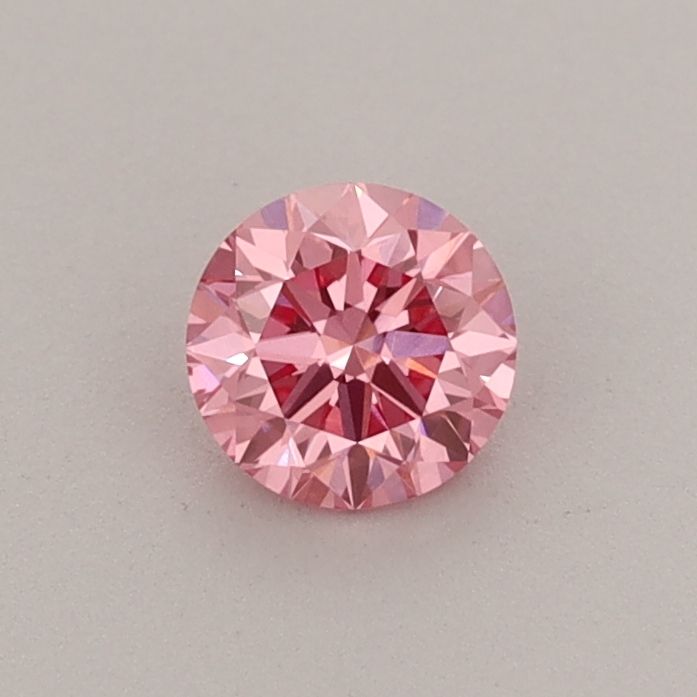 0.38 CT Fancy Vivid Pink ROUND