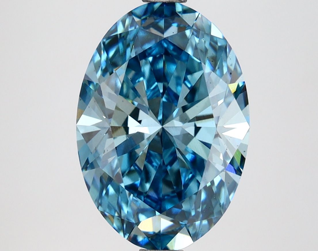 3.03 ct. oval Lab Grown Diamond front image