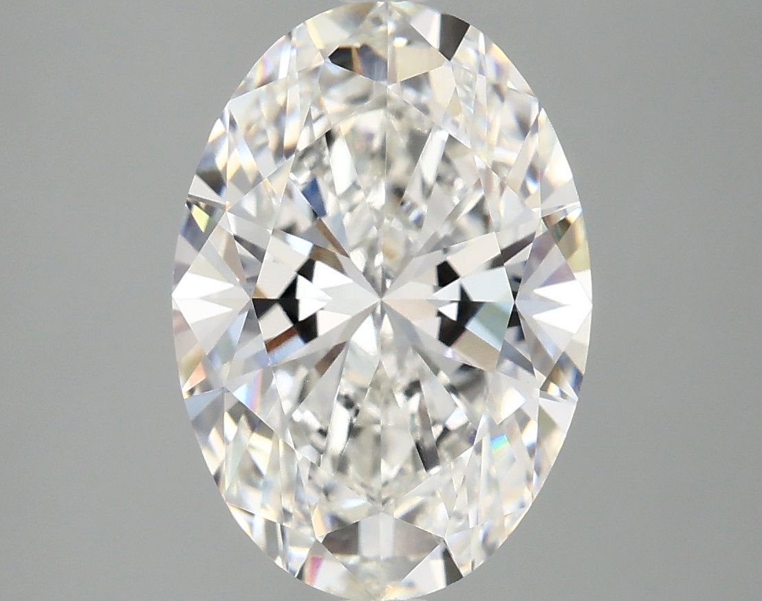 4.10 ct. oval Lab Grown Diamond front image