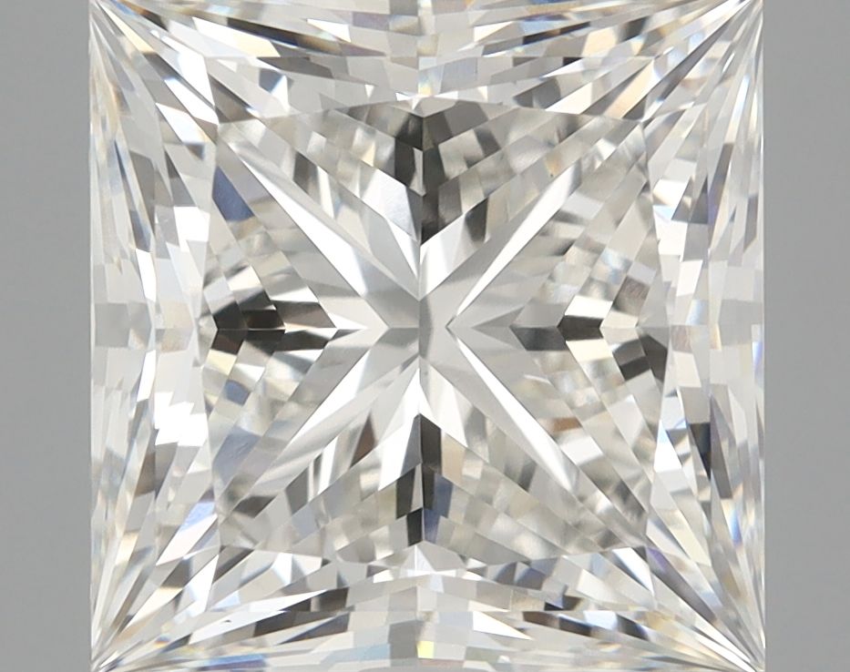 7.14 ct. princess Lab Grown Diamond front image