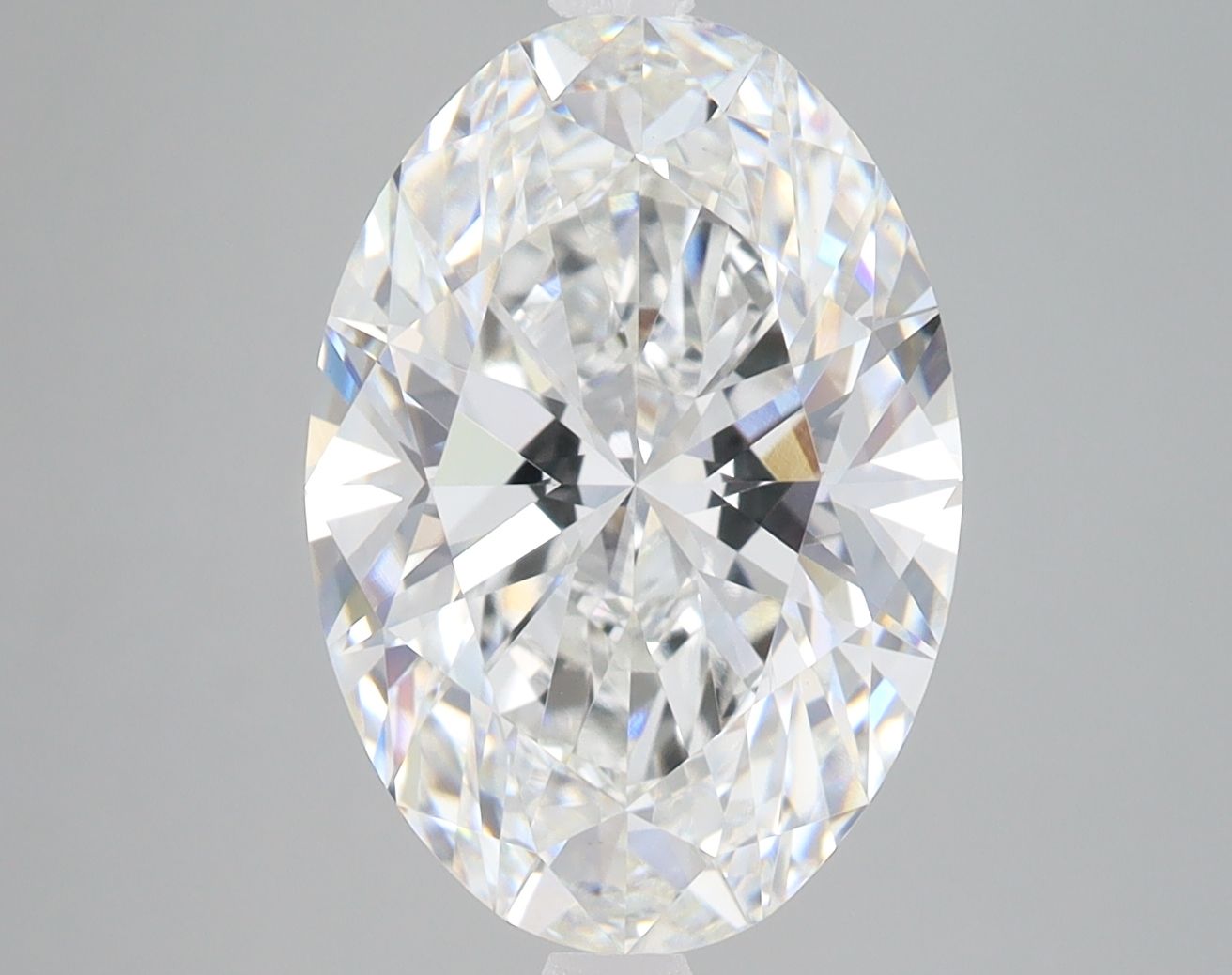 5.10 ct. oval Lab Grown Diamond front image