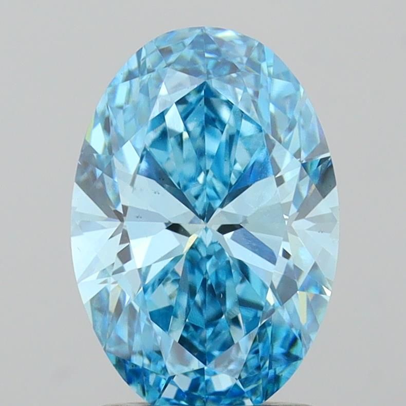 1.57 ct. oval Lab Grown Diamond front image