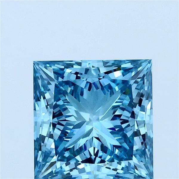 1.51 CT Fancy Vivid Blue PRINCESS