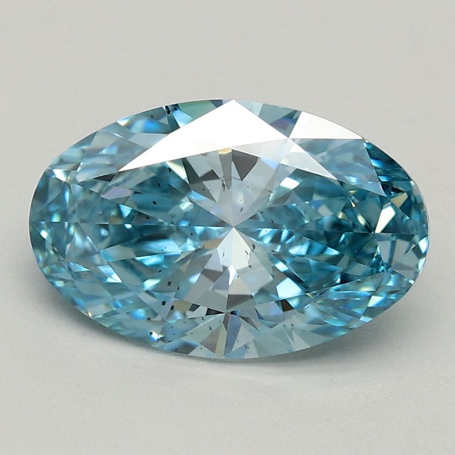 1.41 ct. oval Lab Grown Diamond front image