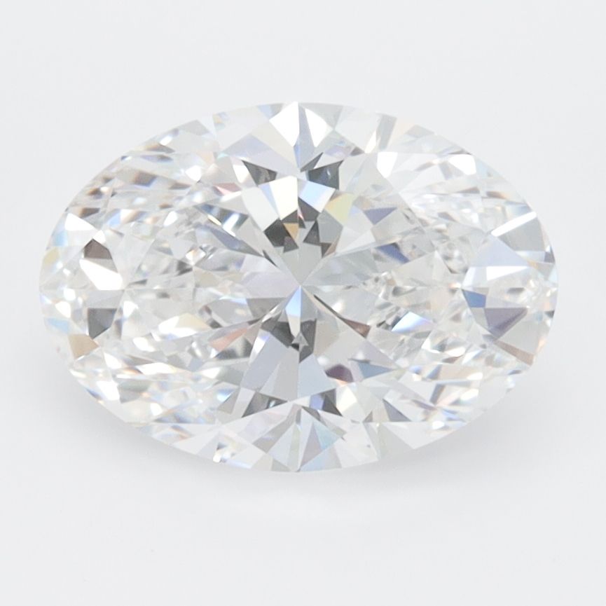 2.07 ct. oval Lab Grown Diamond front image