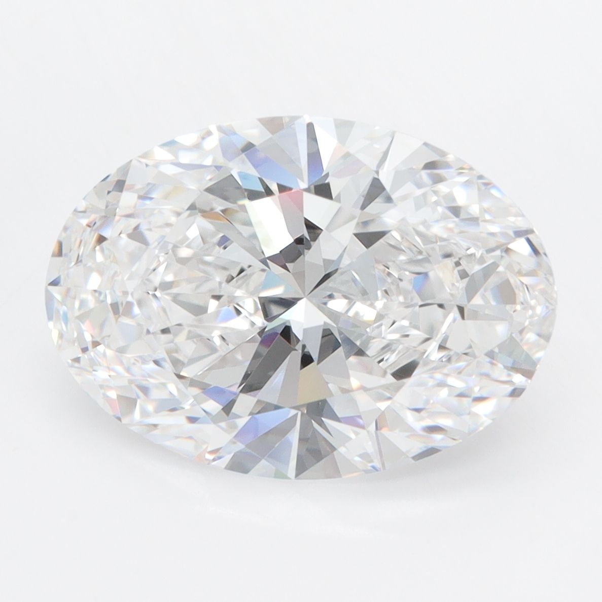 5.09 ct. oval Lab Grown Diamond front image