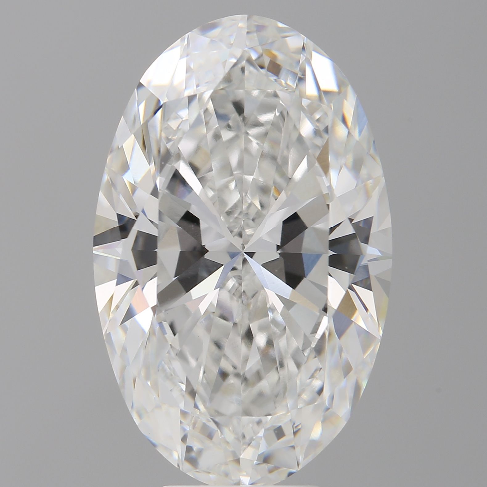 9.03 ct. oval Lab Grown Diamond front image