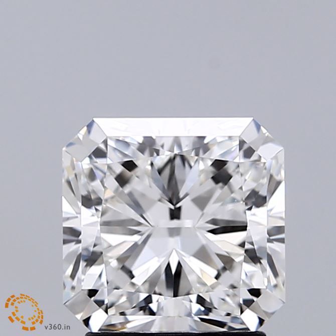 2.03 ct lab-grown Square radiant Diamond