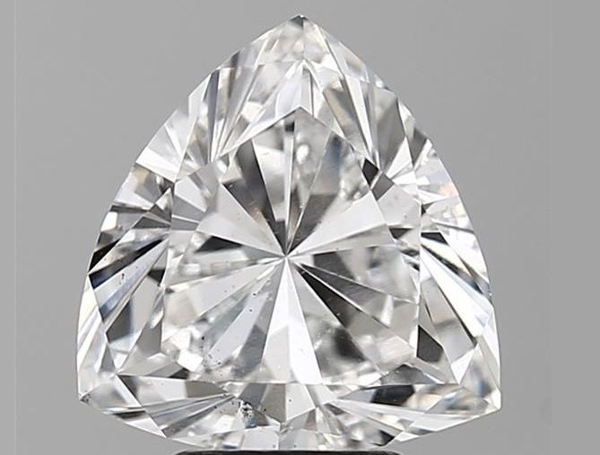 3.78 ct lab-grown Triangular Diamond