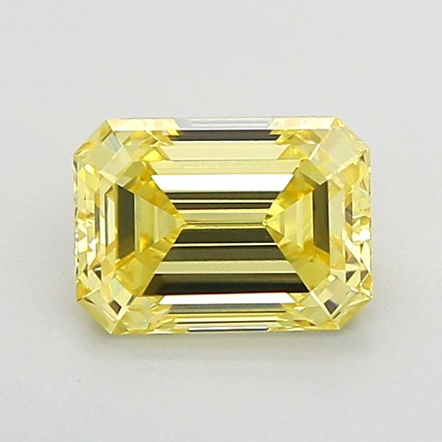 1.09 CT Fancy Yellow EMERALD