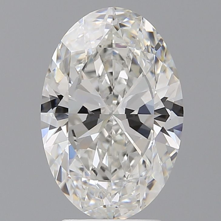 3.50 ct. oval Lab Grown Diamond front image