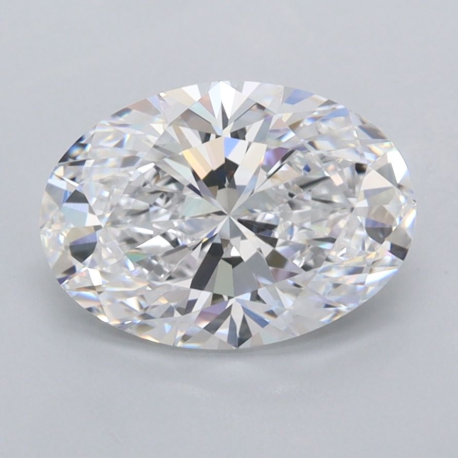 2.02 ct. oval Lab Grown Diamond front image