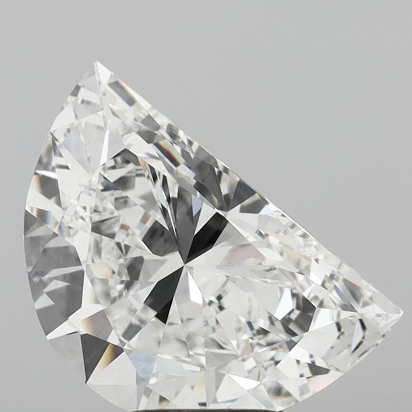 4.07 ct lab-grown Half moon Diamond