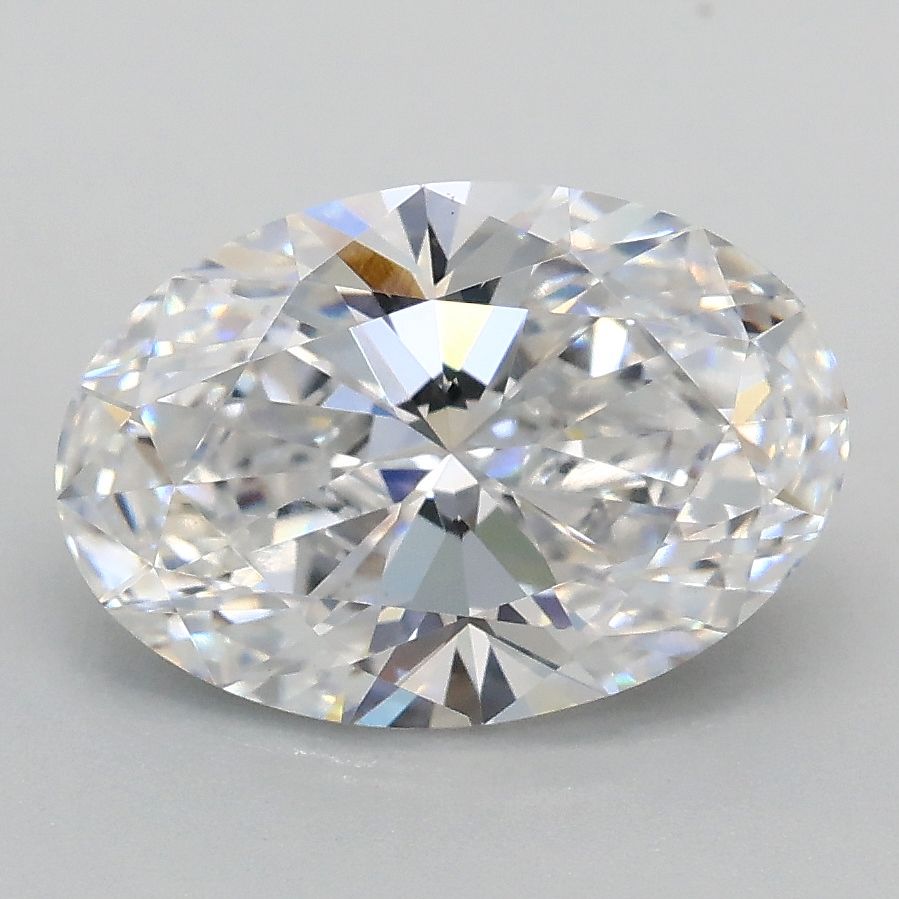 2.08 ct. oval Lab Grown Diamond front image