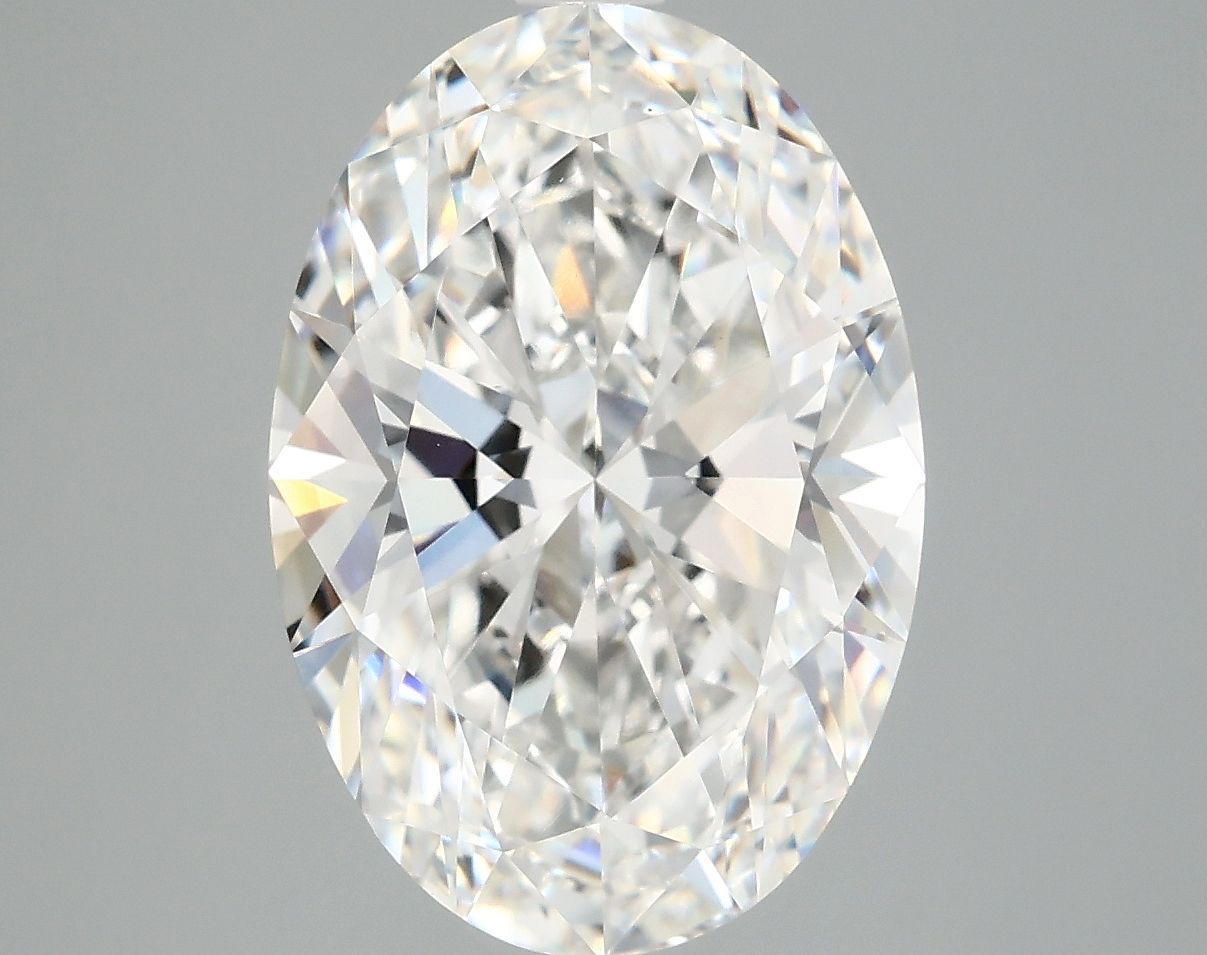 5.03 ct. oval Lab Grown Diamond front image