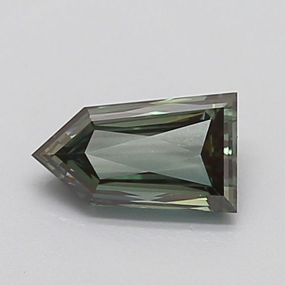 0.53 CT Fancy Vivid Green PENTAGONAL