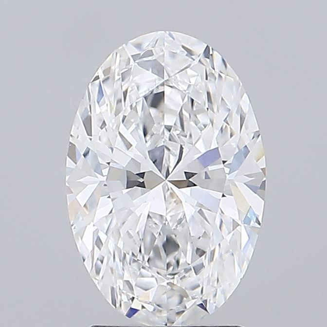 2.06 ct. oval Lab Grown Diamond front image