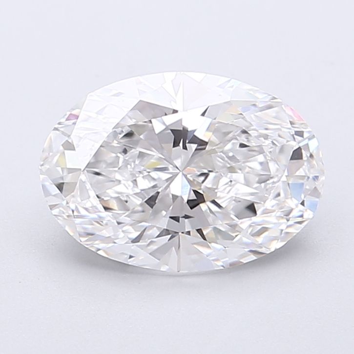 2.01 ct. oval Lab Grown Diamond front image
