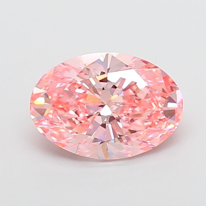 3.02 ct. oval Lab Grown Diamond front image