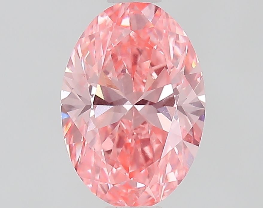 1.01 CT Fancy Vivid Pink OVAL