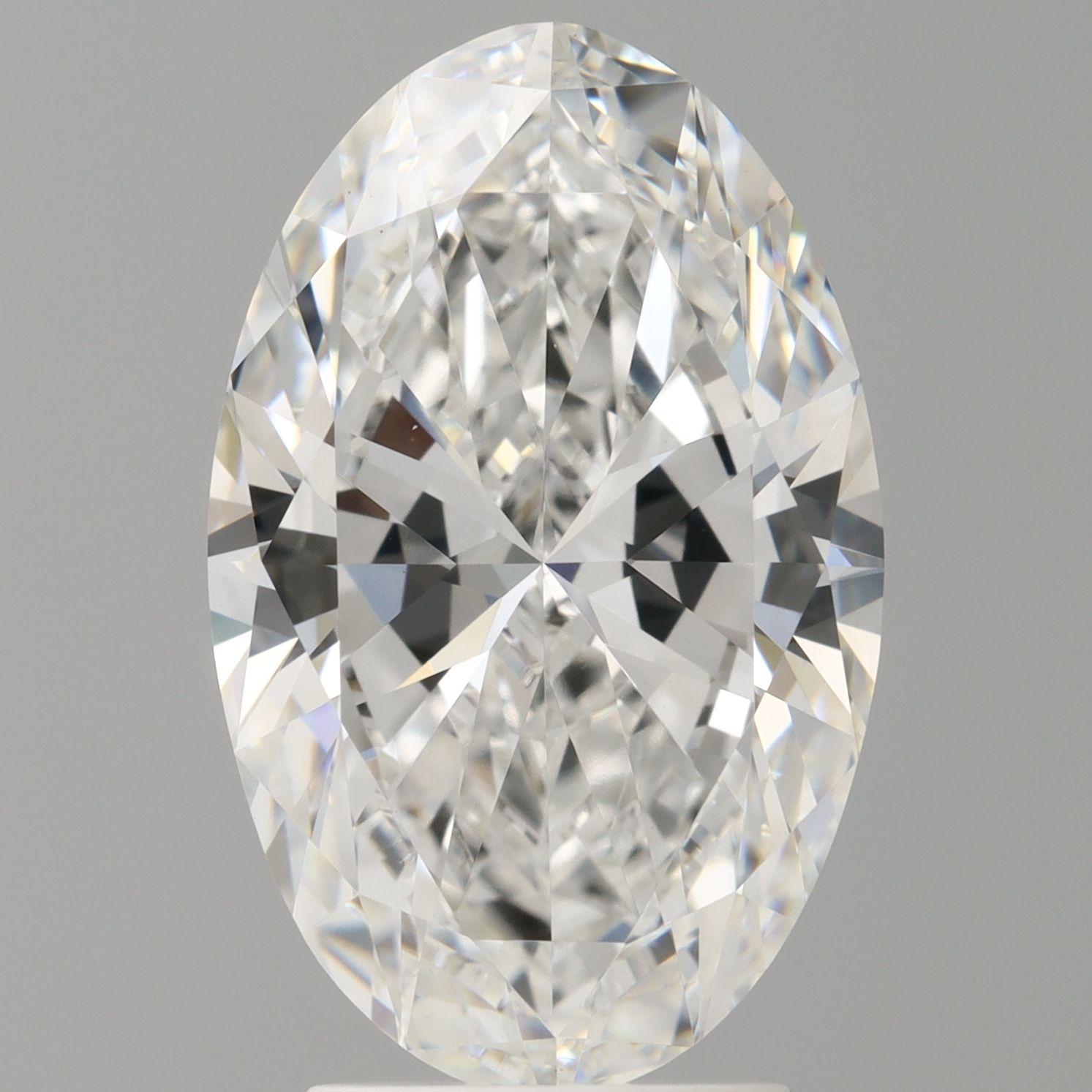 3.53 ct. oval Lab Grown Diamond front image
