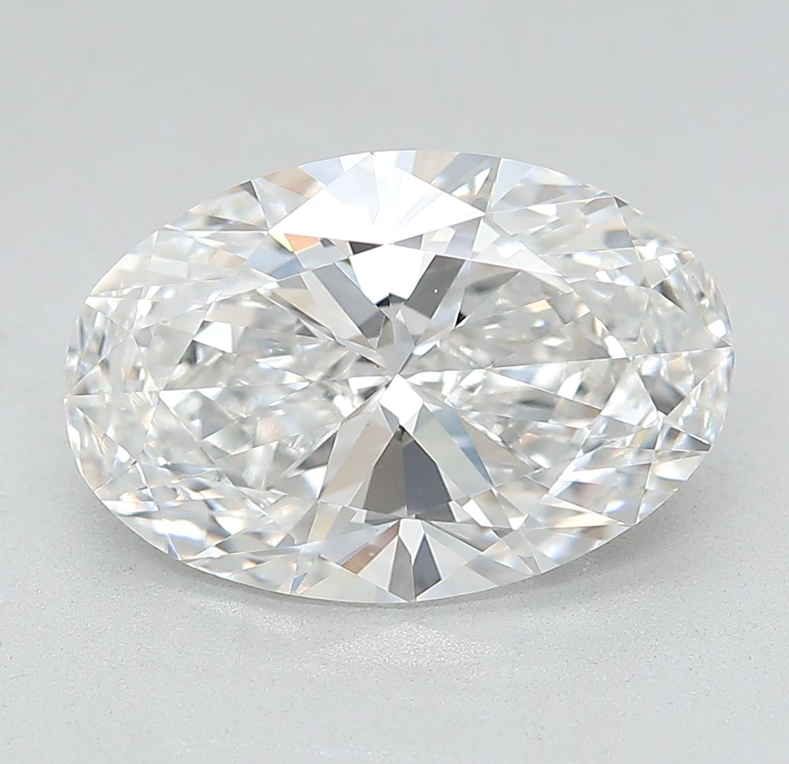 3.72 ct. oval Lab Grown Diamond front image