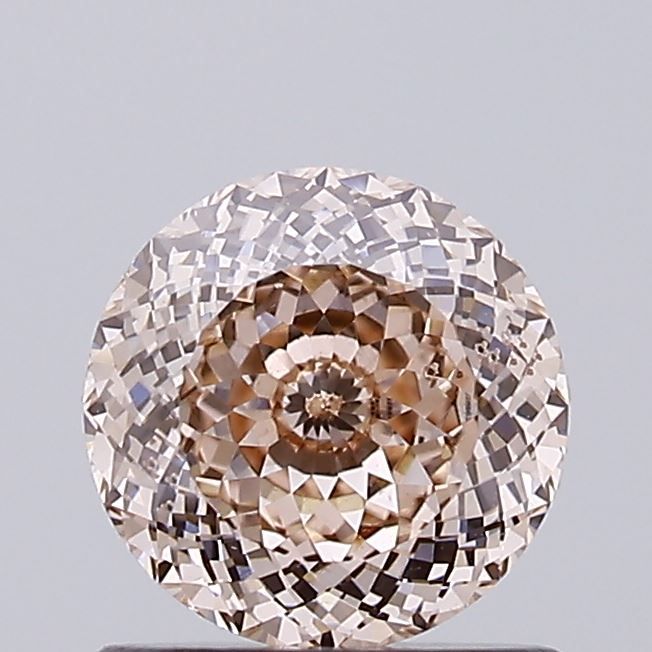 0.99 CT Fancy Light Pinkish Brown ROUND