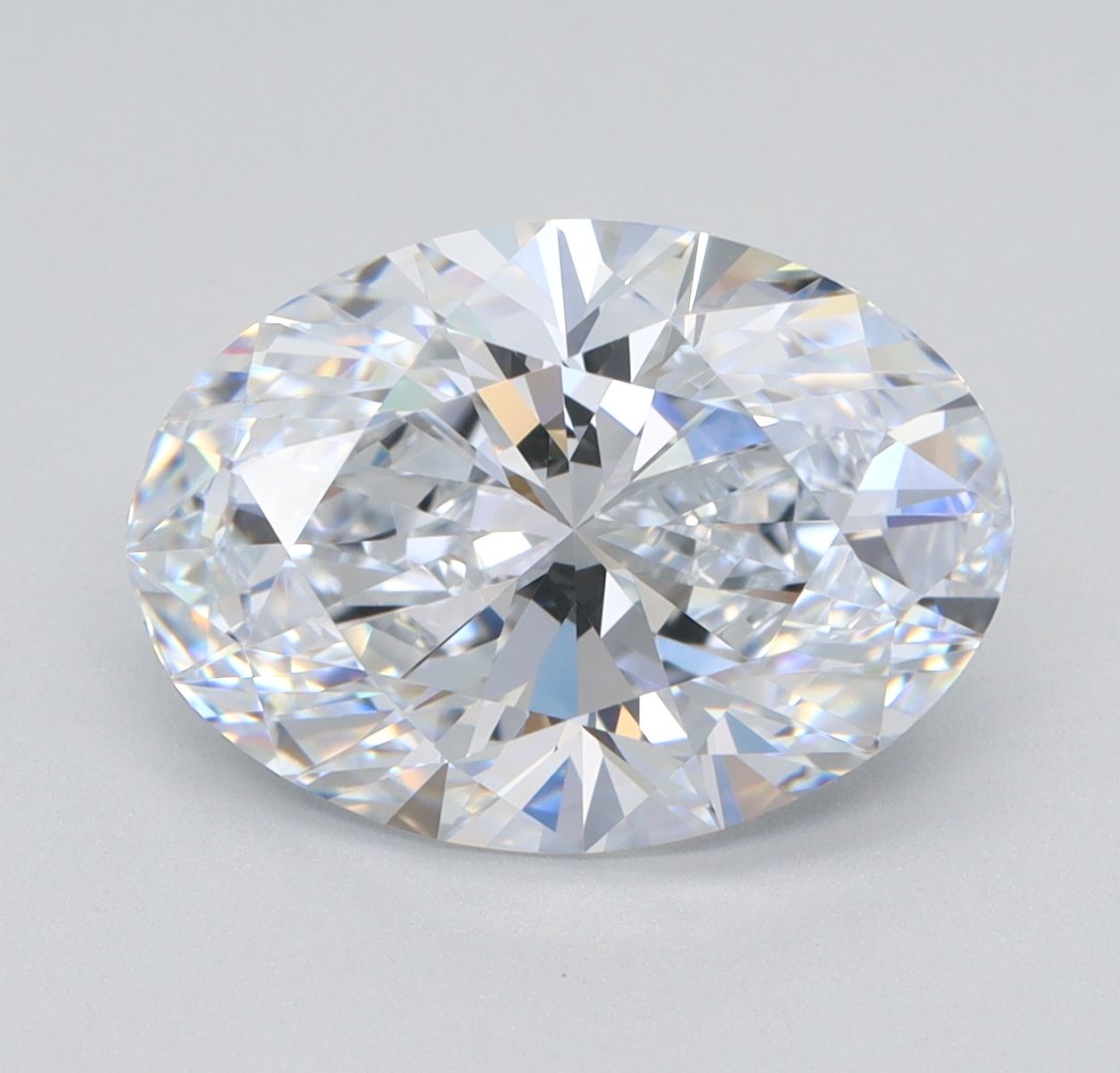 3.09 ct. oval Lab Grown Diamond front image