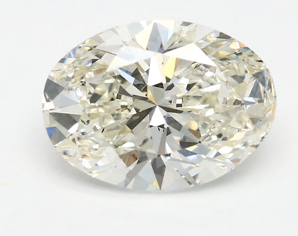2.06 ct. oval Lab Grown Diamond front image