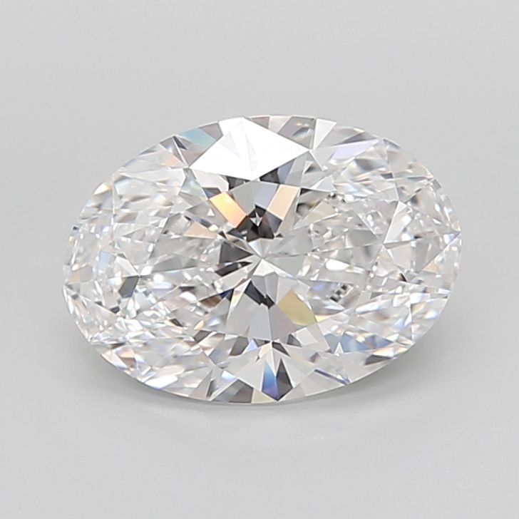 5.02 ct. oval Lab Grown Diamond front image