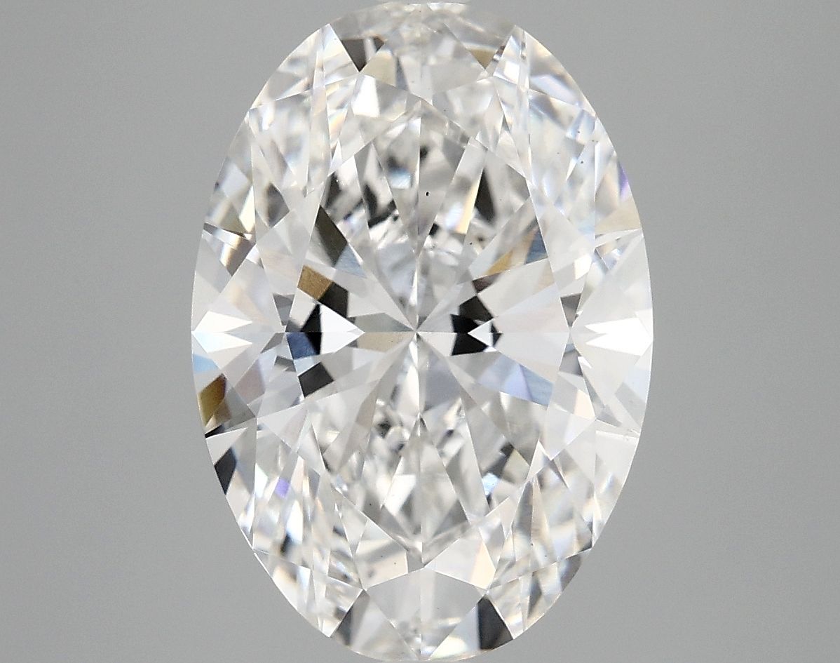 4.90 ct. oval Lab Grown Diamond front image