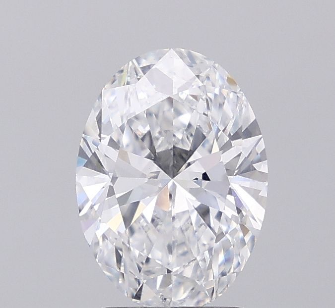 2.01 ct. oval Lab Grown Diamond front image