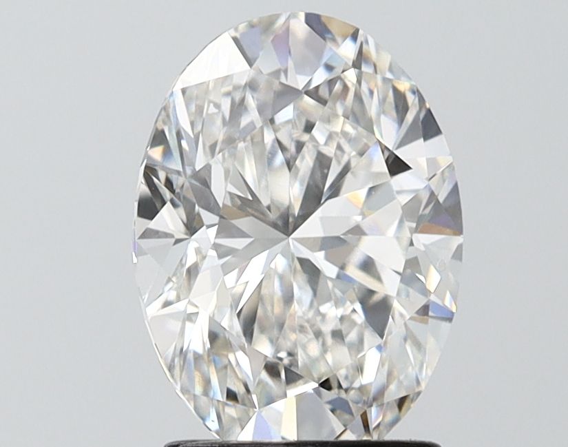 2.10 ct. oval Lab Grown Diamond front image