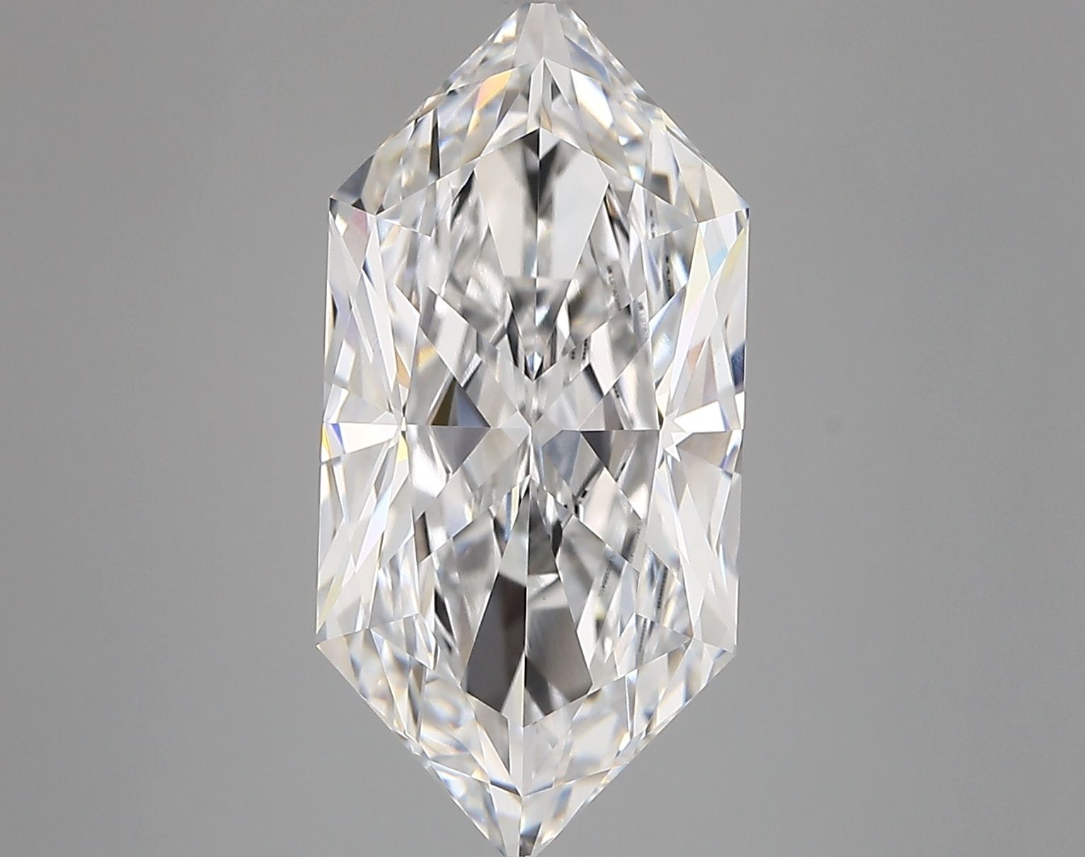 5.55 ct lab-grown Hexagonal Diamond