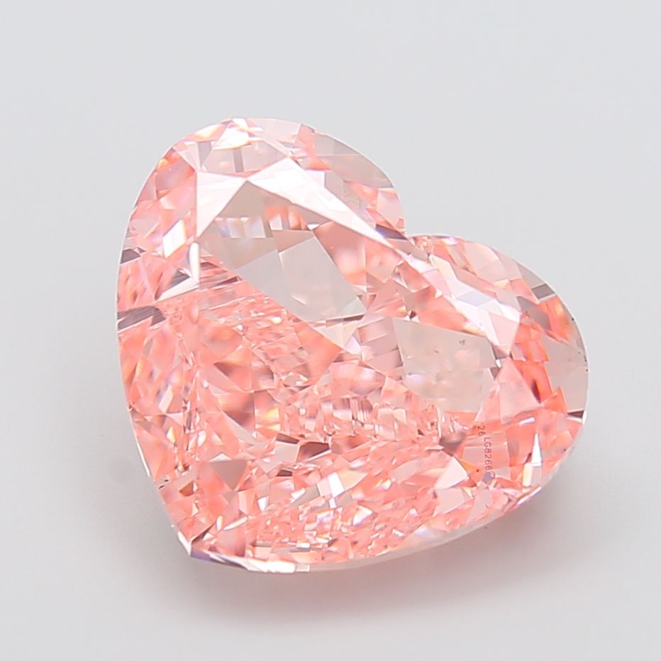 11.07 ct. heart Lab Grown Diamond front image