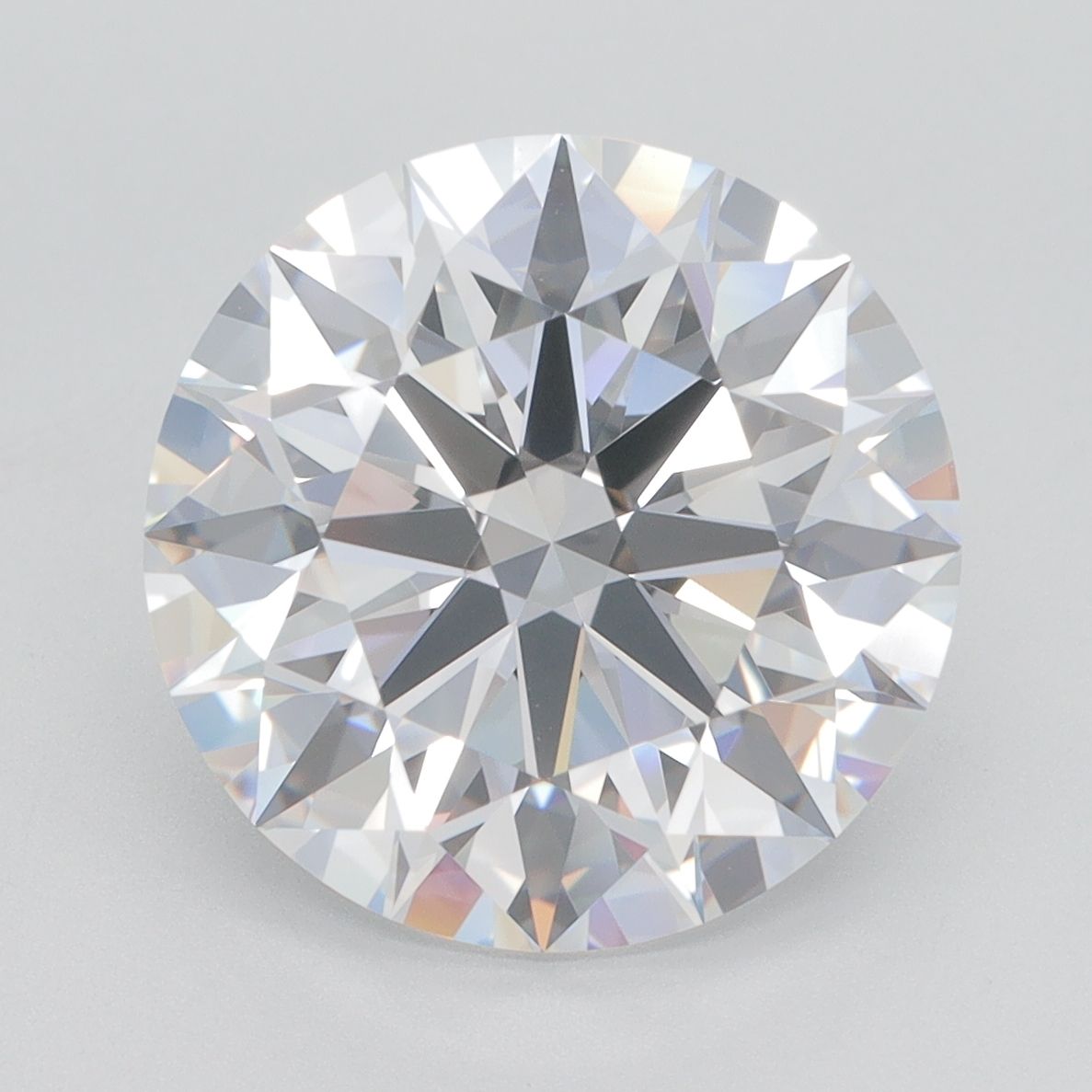 6.07 ct. round Lab Grown Diamond front image
