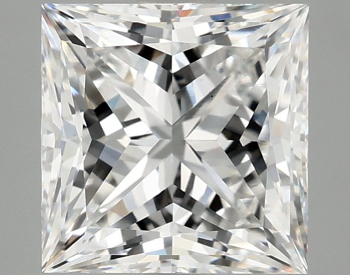 3.10 ct. princess Lab Grown Diamond front image