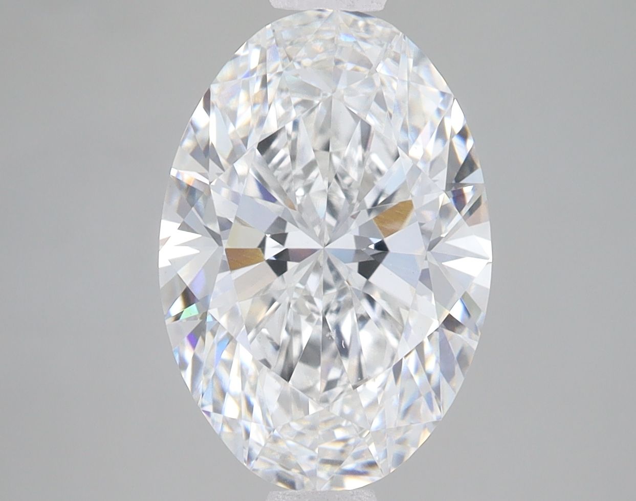 4.08 ct. oval Lab Grown Diamond front image