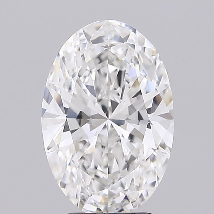 3.01 ct. oval Lab Grown Diamond front image