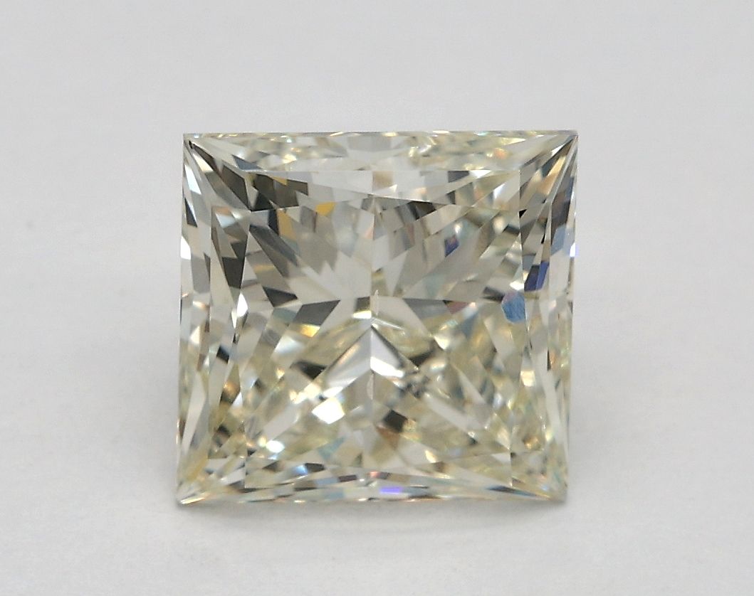 2.10 ct. princess Lab Grown Diamond front image