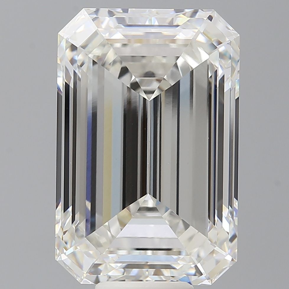 12.59 ct. emerald Lab Grown Diamond front image