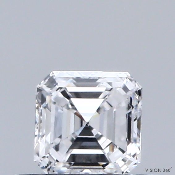 0.42 ct lab-grown Asscher Diamond