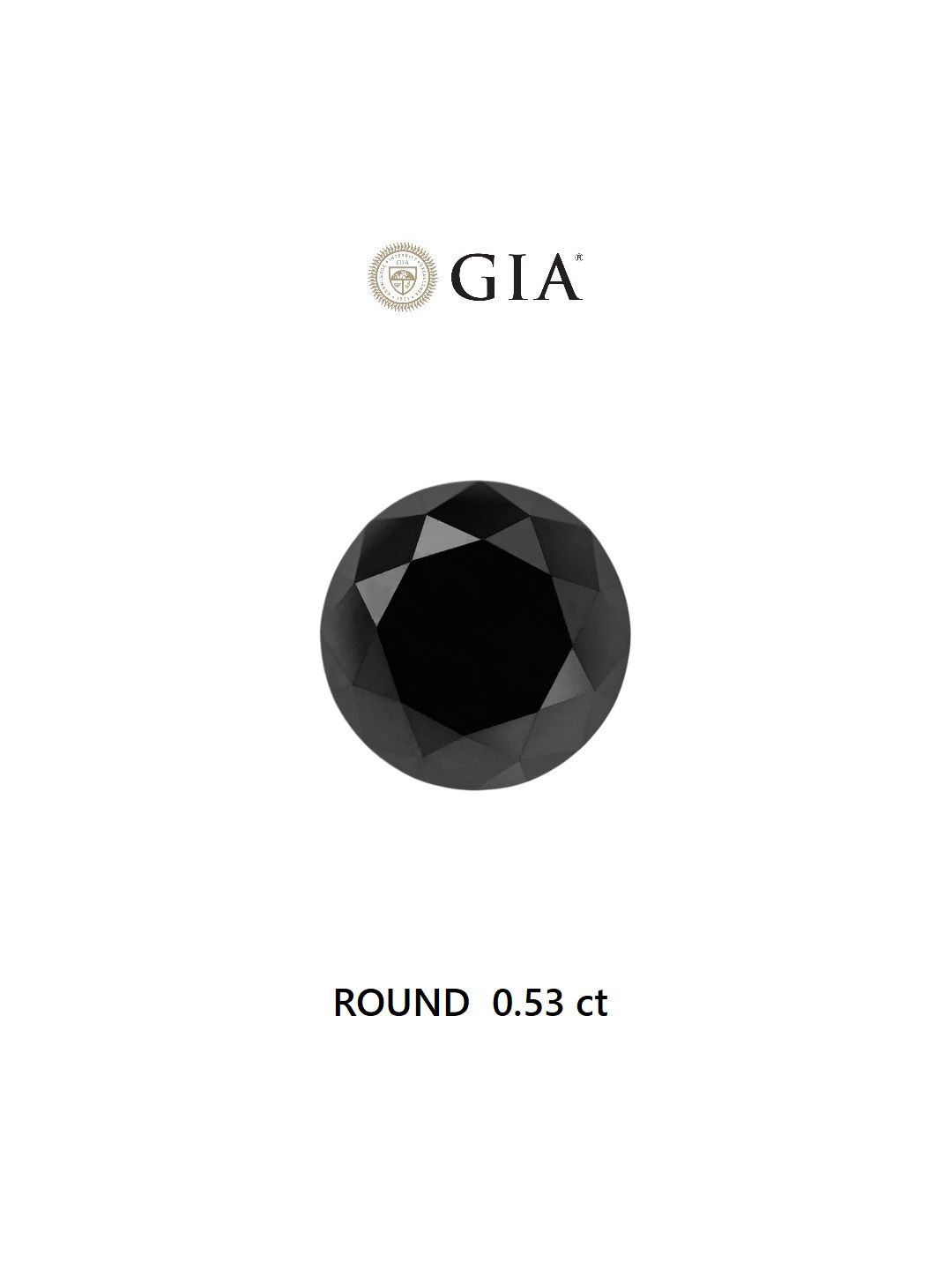 0.53 ct Round diamond