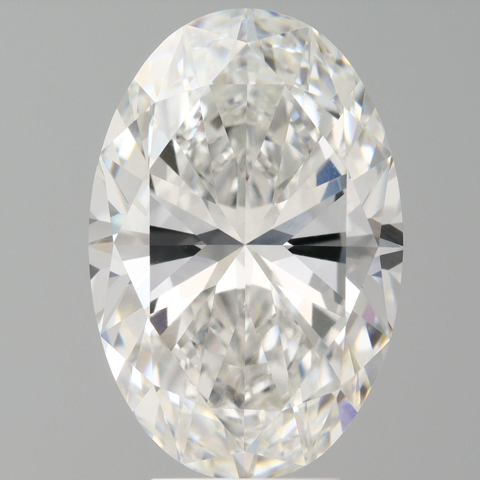 5.60 ct. oval Lab Grown Diamond front image