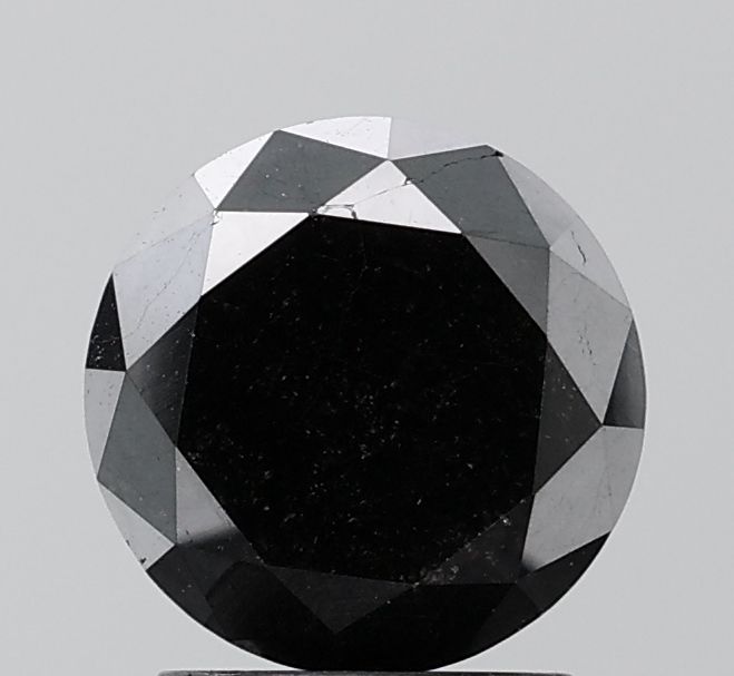 Diament 2.56 ct Fancy Black/VS1