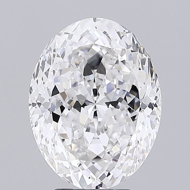 6.08 ct. oval Lab Grown Diamond front image