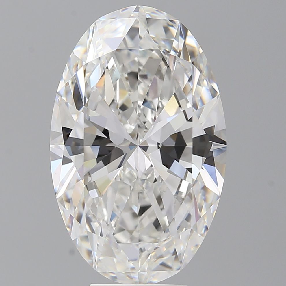 7.55 ct. oval Lab Grown Diamond front image