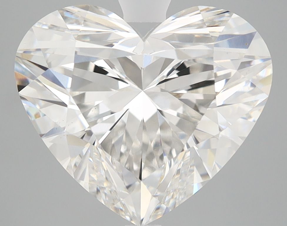 5.23 ct. heart Lab Grown Diamond front image